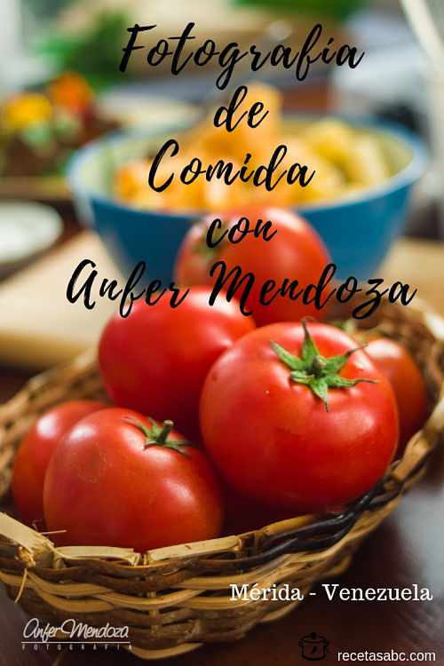 Fotografo de comida Mérida - Venezuela